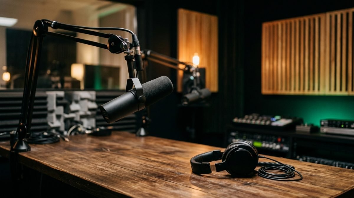 Mikrofon do podcastu – jaki wybrać do domu i studia?