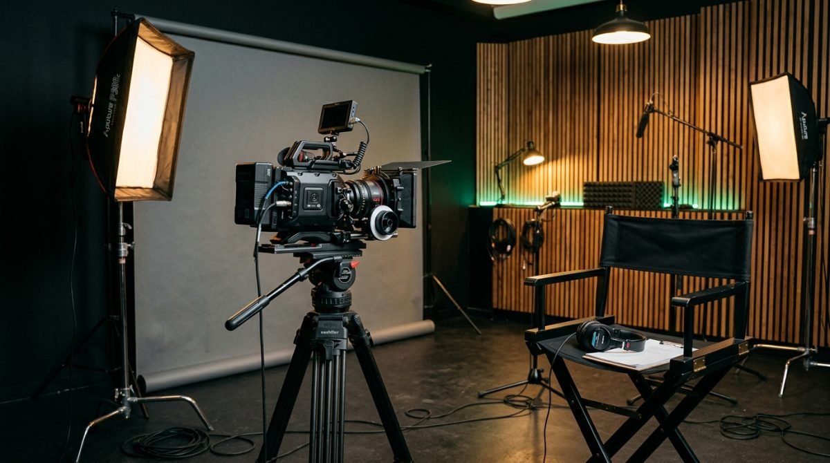 Studio filmowe wynajem: sprzęt i plan dla małej ekipy