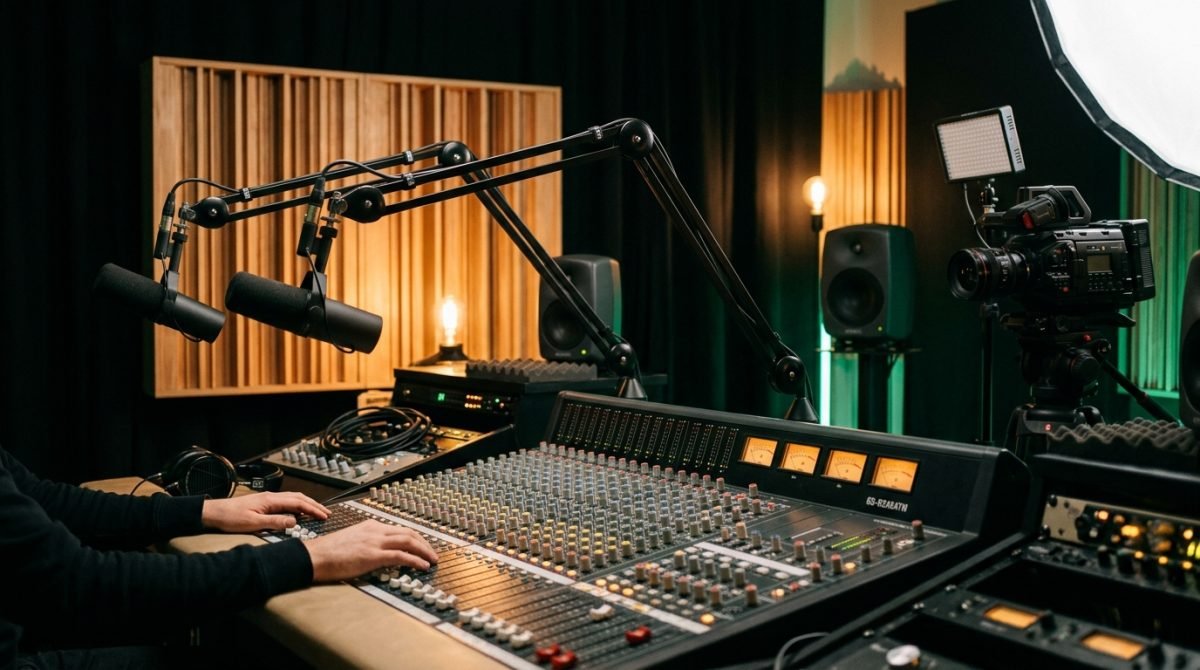 Studio nagrań Warszawa: wideo i podcast a studio muzyczne